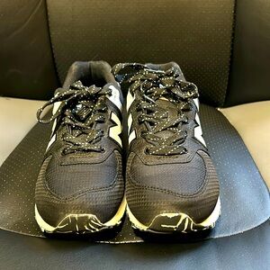 Black size three(3) boys new balance shoes.